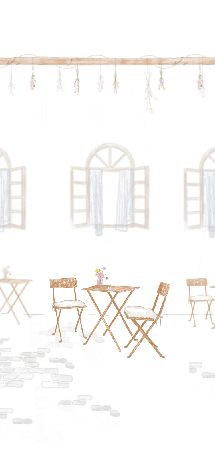 Mobile hero background